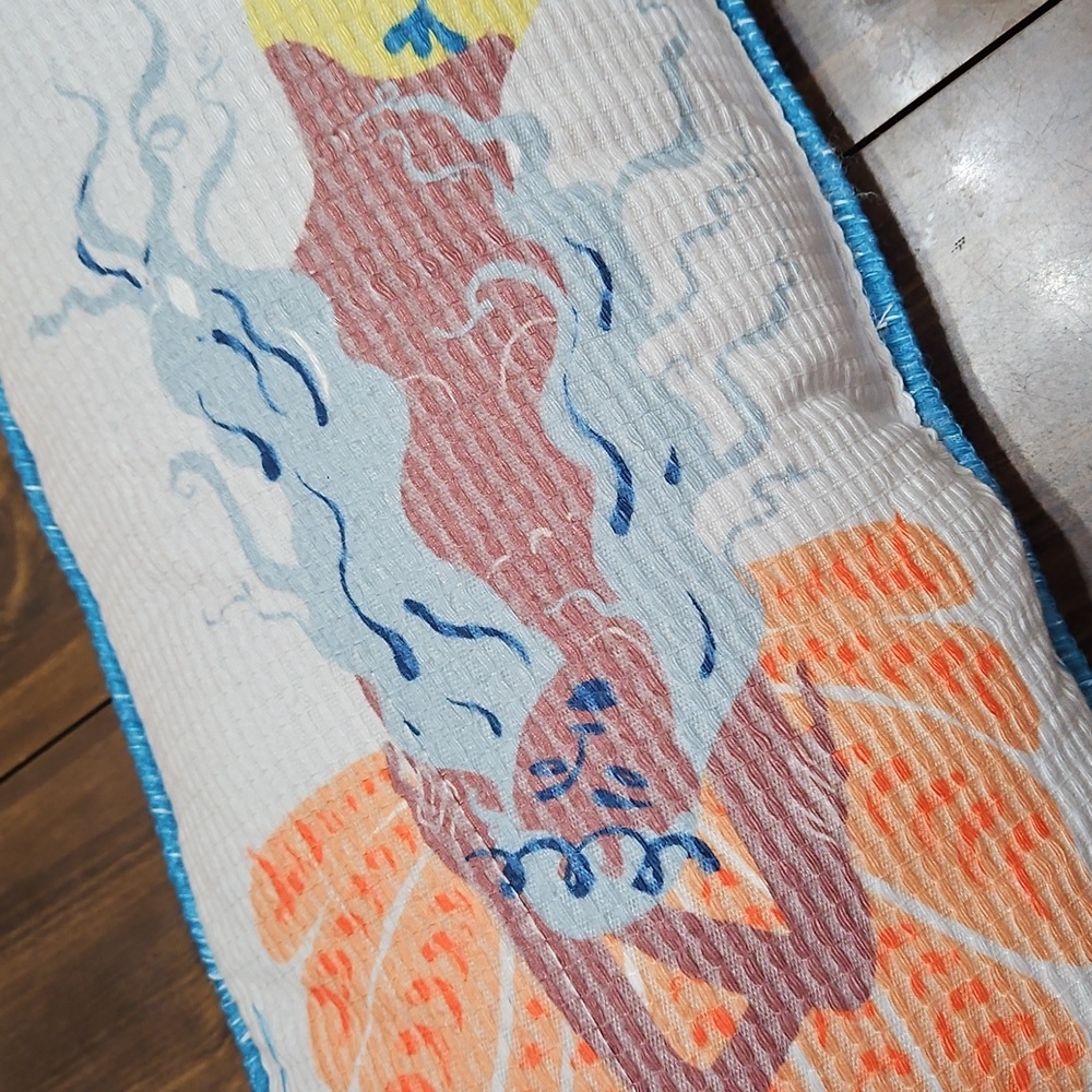 Anthropologie Multicolor Mermaid Accent Pillow - Picture 8 of 11